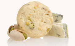 Gorgonzola & Pistachio Shortbread